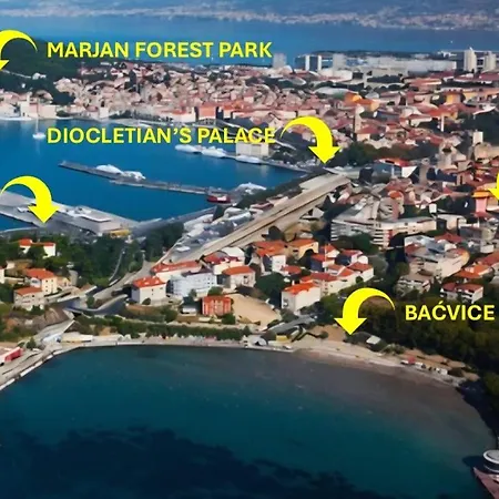 Apartman Petrus Superior - Spacious Three-room - Prestigious Location Near Diocletian's Palace And Bacvice - The Restaurants Within Walking Distance - Free Parking Provided *